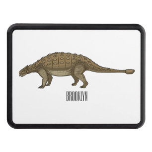 Cubierta Para Remolque Ilustracion personalizado de Ankylosaurus