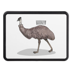 Cubierta Para Remolque Ilustracion personalizado de aves de la Uem