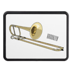 Cubierta Para Remolque Ilustracion personalizado de Trombone