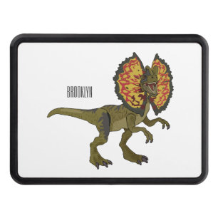 Cubierta Para Remolque Ilustracion personalizado Dilophosaurus