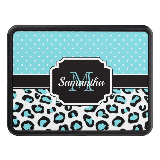 Cubierta Para Remolque Impresión Cute Leopard (Anverso)