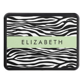 Cubierta Para Remolque Impresión de cebra, franjas, negro y blanco, su no