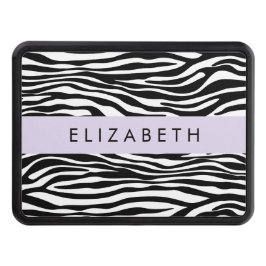 Cubierta Para Remolque Impresión de cebra, franjas, negro y blanco, su no