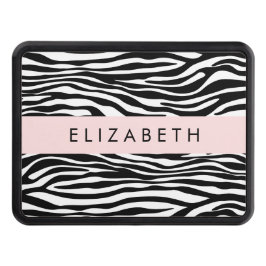 Cubierta Para Remolque Impresión de cebra, franjas, negro y blanco, su no