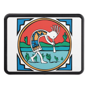 Cubierta Para Remolque Indio Kokopelli del nativo americano