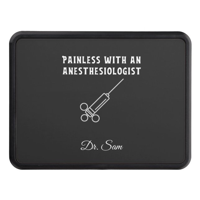 Cubierta Para Remolque Indolencias con anestesiólogo, anestesiología (Anverso)