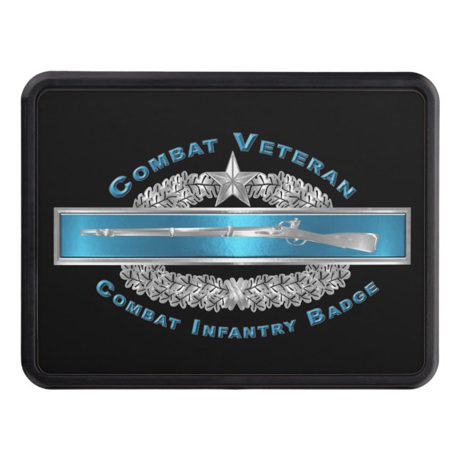 Cubierta Para Remolque Insignia de infantería de combate de veteranos de  (Anverso)