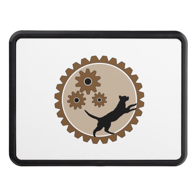 Cubierta Para Remolque jaula propulsada por perros con ruedas (Anverso)