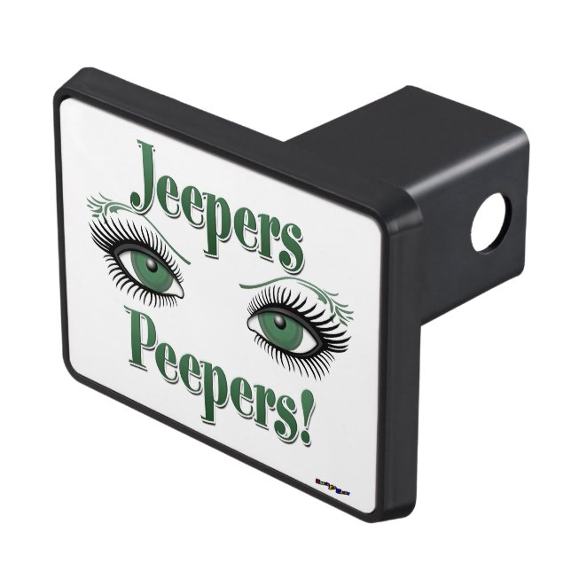 Cubierta Para Remolque Jeepers Peepers - Ojos verdes (Parte superior derecha)