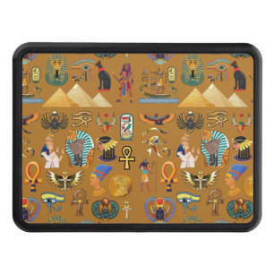 Cubierta Para Remolque Jeroglífico del patrón jeroglífico egipcio antiguo