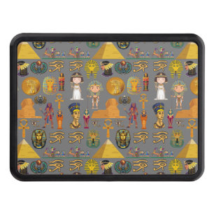 Cubierta Para Remolque Jeroglífico egipcio antiguo -Faraón patrón