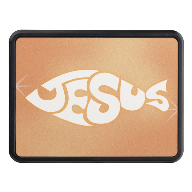 Cubierta Para Remolque "Jesús" en forma de pez cristiano (Anverso)