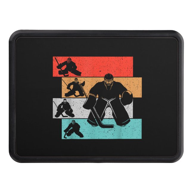 Cubierta Para Remolque Jugador de hockey sobre hielo (Anverso)