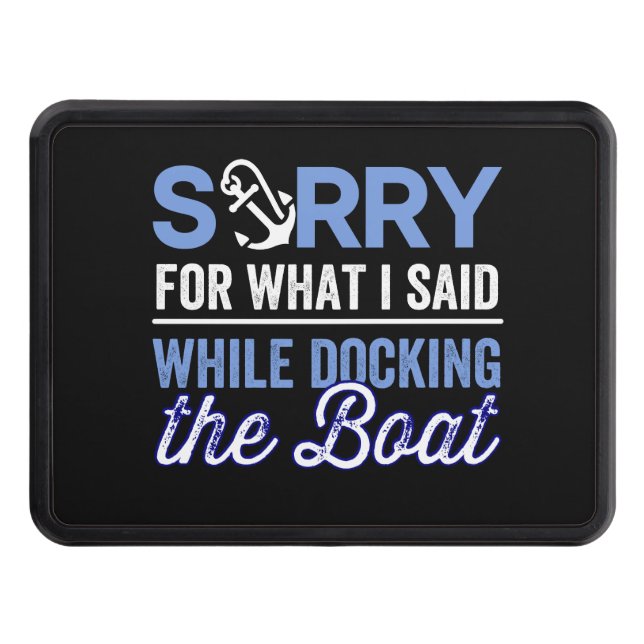 Cubierta Para Remolque lamento lo que dije mientras atracaba (Anverso)