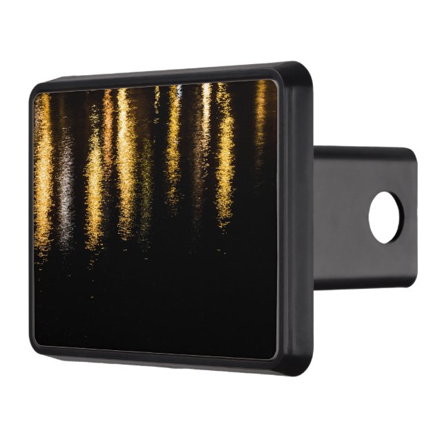 Cubierta Para Remolque Lámparas nocturnas abstractas mar brillante dorado (Izquierda)