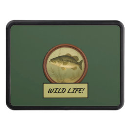 Cubierta Para Remolque Largemouth Bass Dark Green Truck Hitch Cover