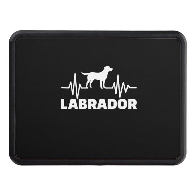 Cubierta Para Remolque latido de Labrador Recuperador (Anverso)
