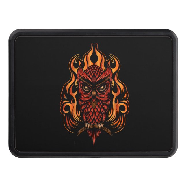 Cubierta Para Remolque Lechuza de Fuego (Anverso)