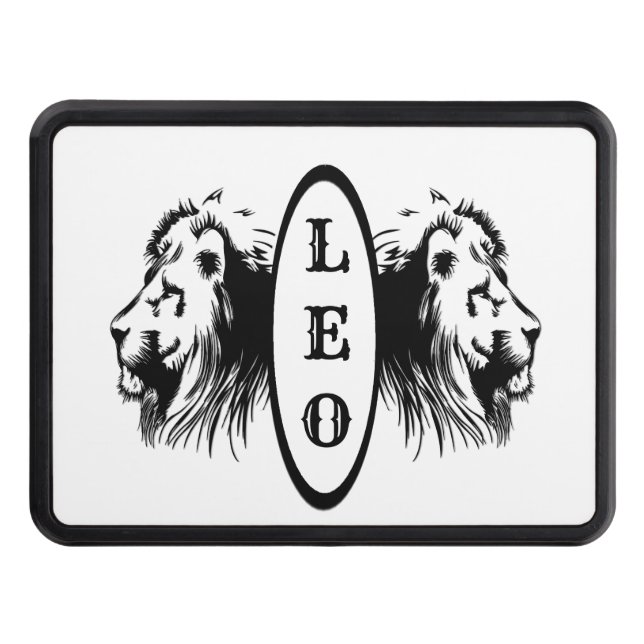 Cubierta Para Remolque Leo el León Bookending Zodiac (Anverso)