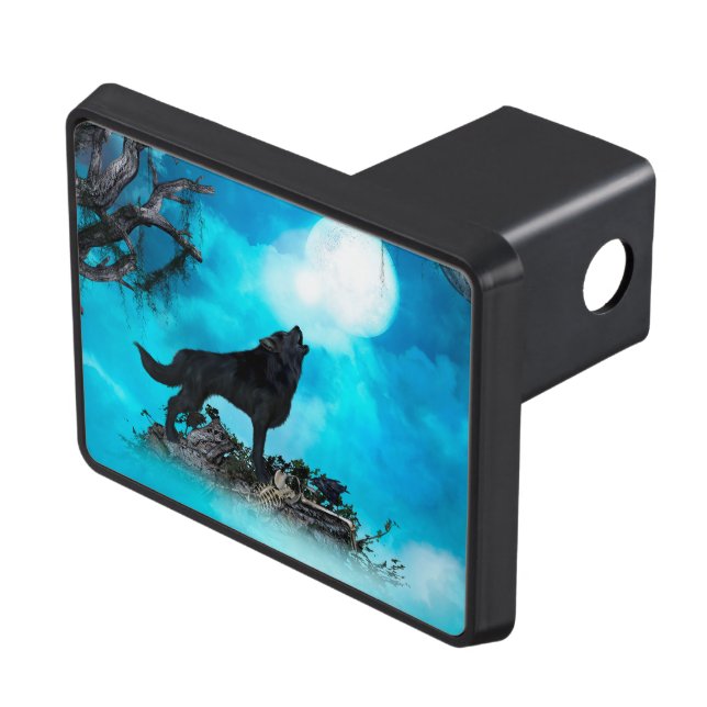 Cubierta Para Remolque Lobo impresionante (Parte superior derecha)