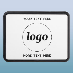 Cubierta Para Remolque Logotipo simple con negocio de texto