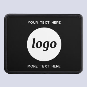 Cubierta Para Remolque Logotipo simple con negocio de texto