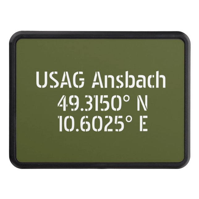 Cubierta Para Remolque Longitud de la Ansbach Latitude de USAG (Anverso)