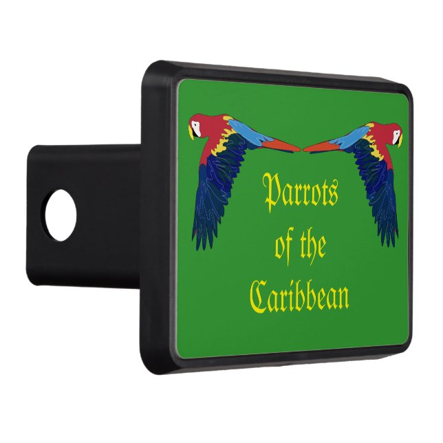 Cubierta Para Remolque Loros del verde del Caribe (Derecha)