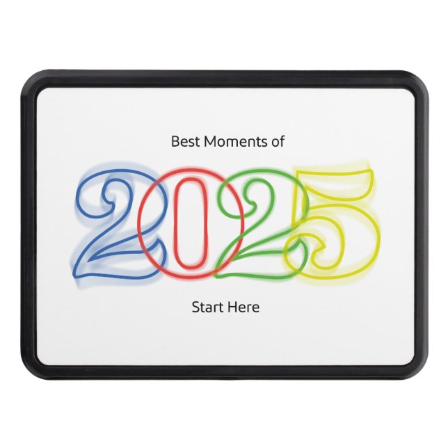 Cubierta Para Remolque Los mejores momentos de 2025 empiezan aquí (Anverso)