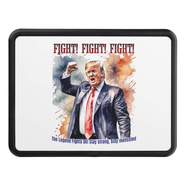 Cubierta Para Remolque ¡Luchar! ¡Luchar! ¡Luchar! Leyenda de Trump (Anverso)