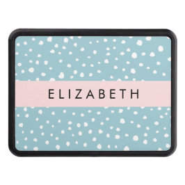 Cubierta Para Remolque Lugares dálmatas azules, puntos dálmatas, tu nombr