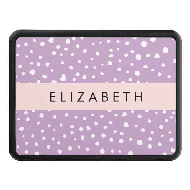 Cubierta Para Remolque Lugares de Dalmacia Lilac, puntos de Dalmacia, tu  (Anverso)