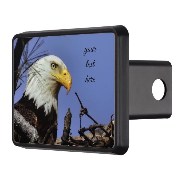 Cubierta Para Remolque Majestic Bald Eagle Close Personalize (Izquierda)