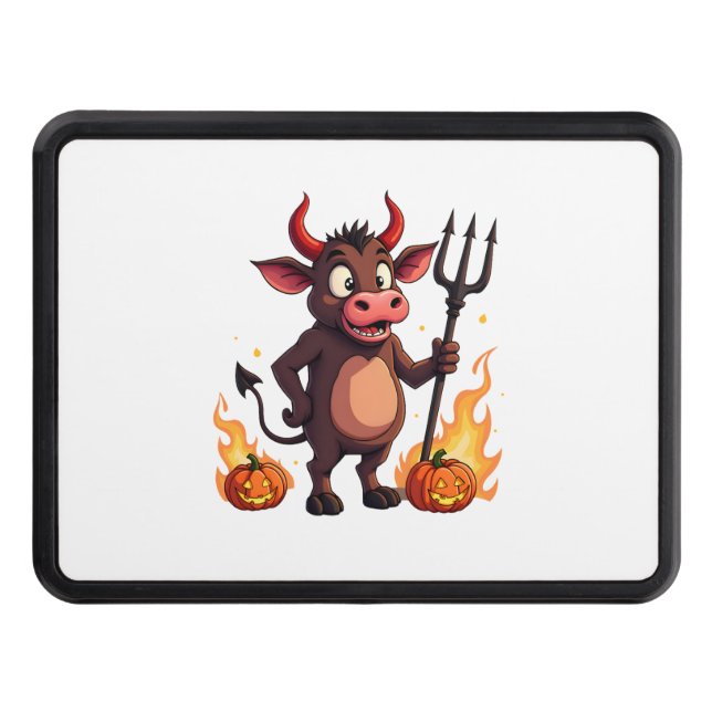 Cubierta Para Remolque Mala travesura de vaca malvada (Anverso)