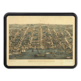 Cubierta Para Remolque Mapa antiguo de la época Alexandria VA 1863