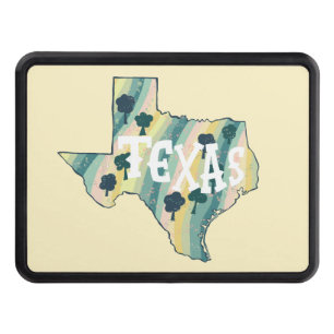 Cubierta Para Remolque Mapa ilustrado del estado de Texas