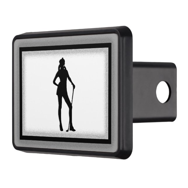 Cubierta Para Remolque Marco gris deportivo de golf femenino (Izquierda)