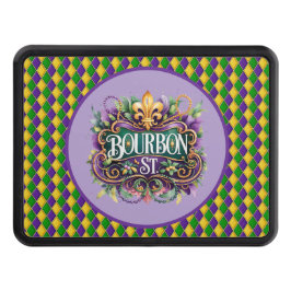 Cubierta Para Remolque Mardi Gras Hitch Cover