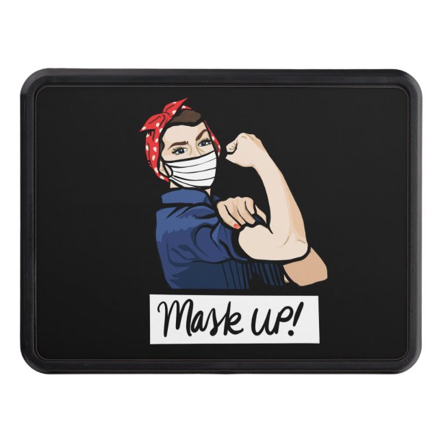 Cubierta Para Remolque Máscara de Rosie the Riveter (Anverso)