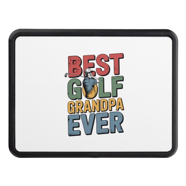 Cubierta Para Remolque Mejor Abuelo de Golf (Anverso)