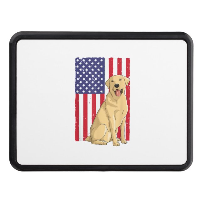 Cubierta Para Remolque Mejor Labrador Para Hombres Mujeres Yellow Lab Rec (Anverso)