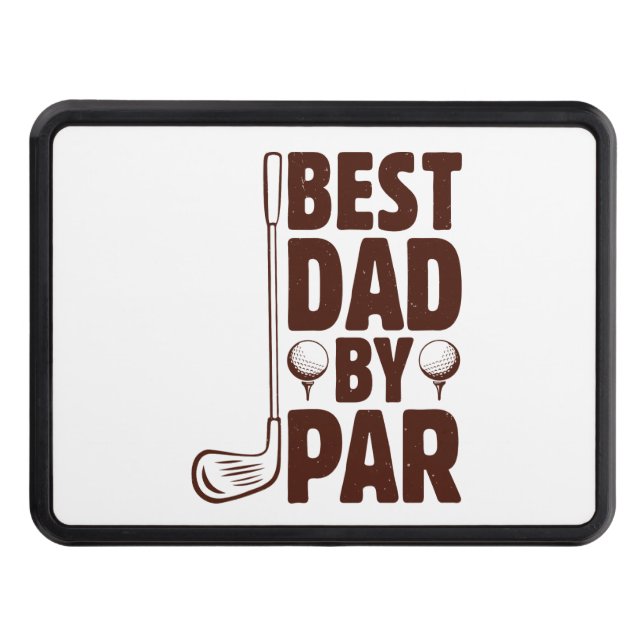 Cubierta Para Remolque Mejor Papá De Par Golf Dad (Anverso)