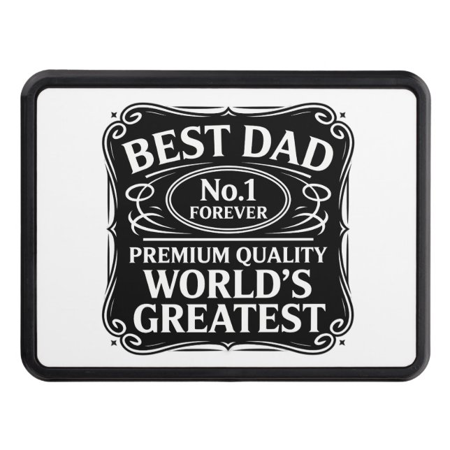 Cubierta Para Remolque Mejor Papá Nunca (Anverso)