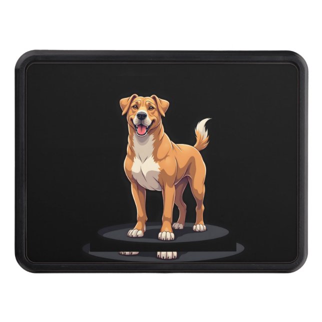 Cubierta Para Remolque Mejor vida con la camiseta de Dogo Canario Long Sl (Anverso)