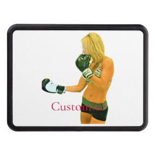 Cubierta Para Remolque Modelo de fitness femenino boxeo Thunder_Cove