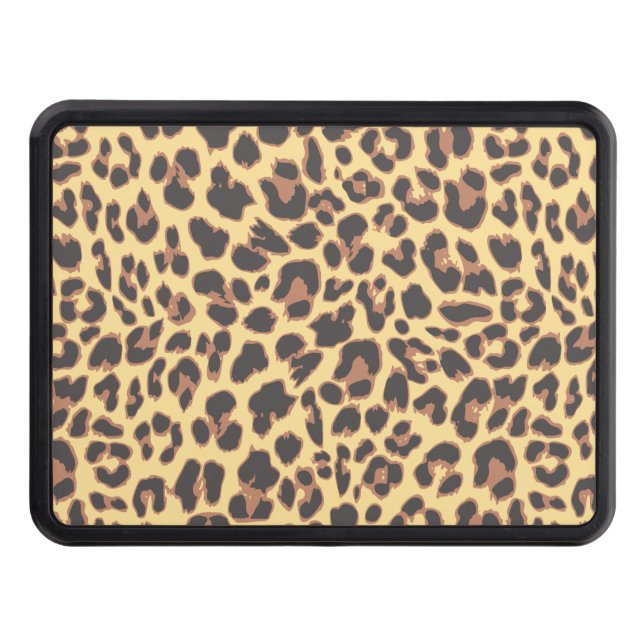 Cubierta Para Remolque Modelos de la piel animal del estampado leopardo (Anverso)