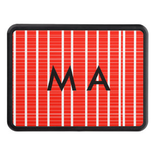 Cubierta Para Remolque Monograma simple añada su letra de nombre man mini