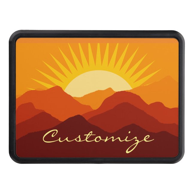 Cubierta Para Remolque Montañas del desierto Thunder_Cove (Anverso)