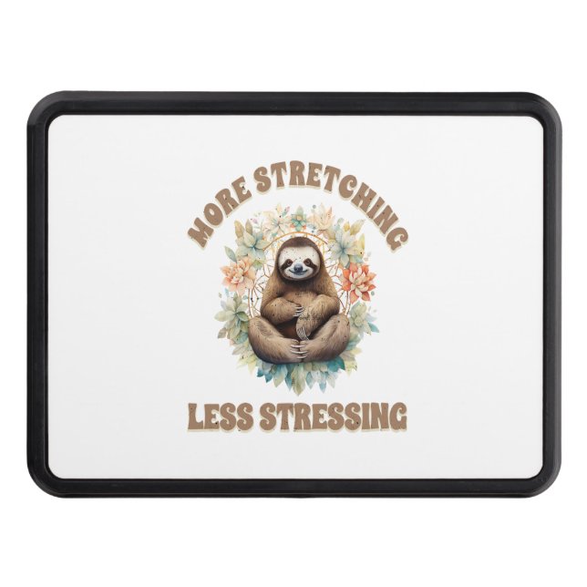 Cubierta Para Remolque More Stretching Less Stressing Sloth (Anverso)