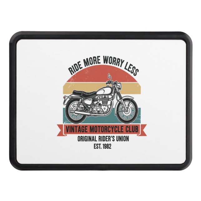 Cubierta Para Remolque Motocicleta de época Est. 1982 (Anverso)